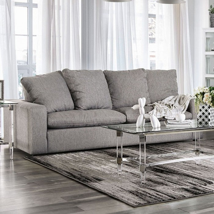 Furniture of America - Acamar Sofa in Gray - SM9104-SF