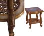 European Furniture - Modigliani II Luxury End Table in Parisian Vintage Copper - 31052-ET - GreatFurnitureDeal