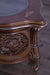 European Furniture - Saint Germain Luxury Side Table in Light Gold & Antique Silver - 35550-ET - GreatFurnitureDeal