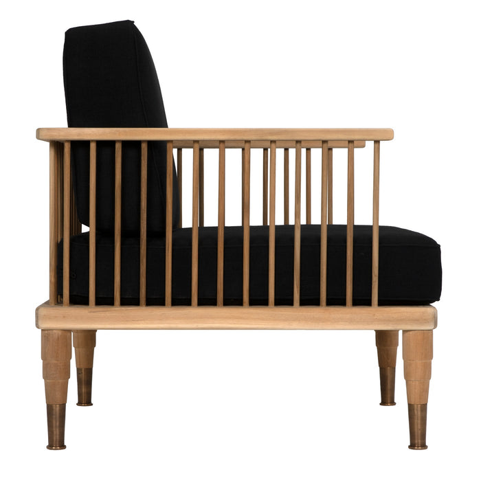 Noir Furniture - Murphy Chair, Teak - SOF328T