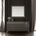 VIG Furniture - Modrest Splendor Grey High Gloss Slatted MIrror - VGVCJ20256-M-GRY-MIR - GreatFurnitureDeal