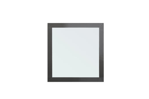 VIG Furniture - Modrest Splendor Grey High Gloss Slatted MIrror - VGVCJ20256-M-GRY-MIR - GreatFurnitureDeal