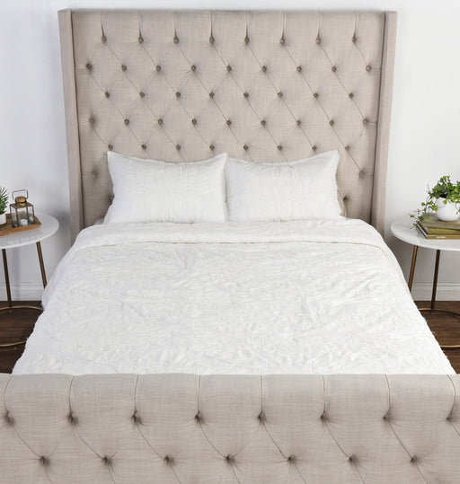 Villa By Classic Home - Matira Antique Cream Queen Comforter - SS10465 - GreatFurnitureDeal