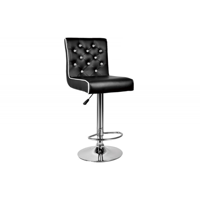 Mariano Furniture - ST8226 Swivel Bar Stool in Black (Set of 2) - BM-ST8226-BLK - GreatFurnitureDeal