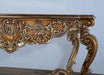 European Furniture - Saint Germain Luxury Console Table in Light Gold & Antique Silver - 35550-ST - GreatFurnitureDeal