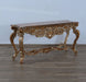 European Furniture - Saint Germain Luxury Console Table in Light Gold & Antique Silver - 35550-ST - GreatFurnitureDeal