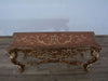 European Furniture - Saint Germain Luxury Console Table in Light Gold & Antique Silver - 35550-ST - GreatFurnitureDeal