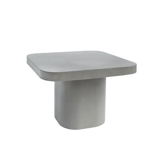 VIG Furniture - Modrest Flores Modern Grey Concrete End Table - VGLBSTIN-CF60 - GreatFurnitureDeal