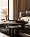VIG Furniture - Modrest Strauss - Contemporary Brown Ash Round End Table - VGOD-LZ-326C-B-BRN - GreatFurnitureDeal