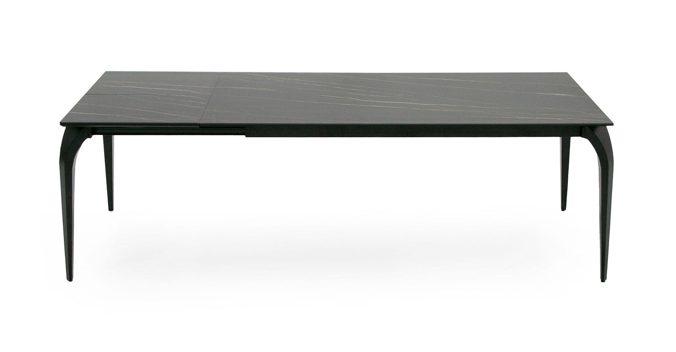 VIG Furniture - Modrest Suri Modern Black Ceramic Extendable 71"/94.5" Dining Table - VGYF-DT8937-BLK-DT - GreatFurnitureDeal