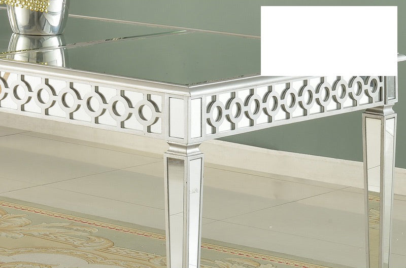 Mariano Furniture - T1840 - Dining Table in Silver - BM-T1840T - GreatFurnitureDeal