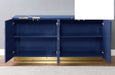 Mariano Furniture - T1945 - Modern Sideboard in Navy Blue - BM-T1945NS - GreatFurnitureDeal