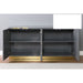 Mariano Furniture - T1945 - Modern Sideboard in Grey - BM-T1945GS - GreatFurnitureDeal