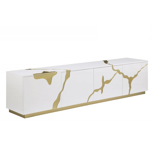 Mariano Furniture - T1945 - TV Stand in White - BM-T1945WTV - GreatFurnitureDeal