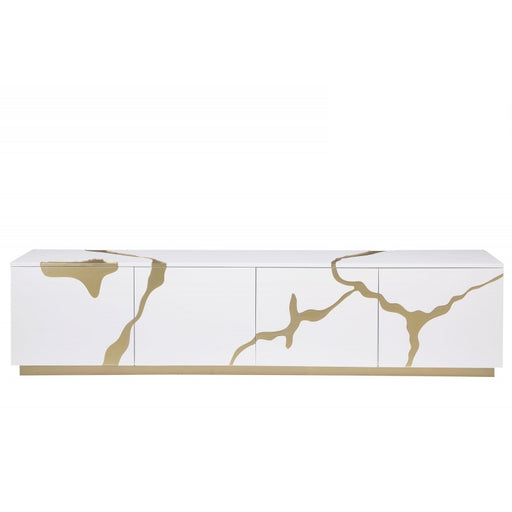 Mariano Furniture - T1945 - TV Stand in White - BM-T1945WTV - GreatFurnitureDeal