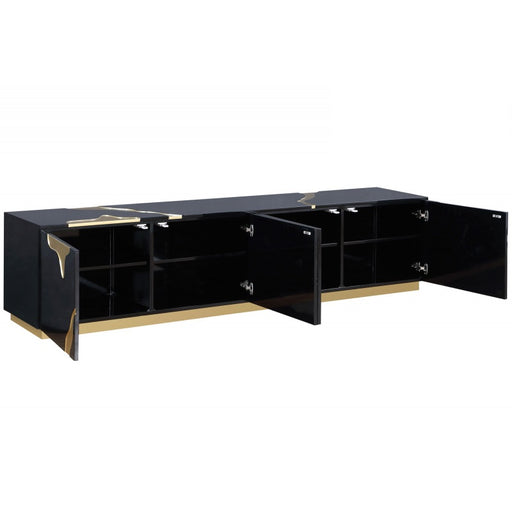 Mariano Furniture - T1945 - TV Stand in Black - BM-T1945BTV - GreatFurnitureDeal
