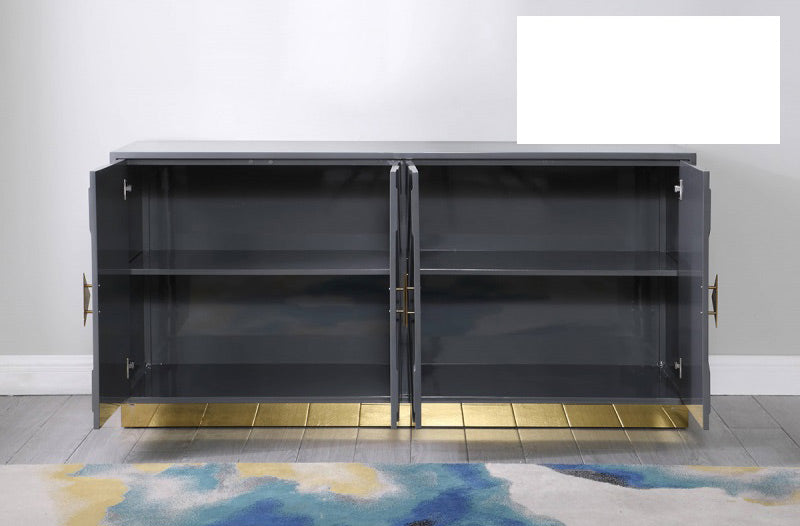 Mariano Furniture - T1946 - Modern Sideboard in Grey - BM-T1946GS - GreatFurnitureDeal