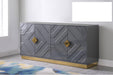 Mariano Furniture - T1946 - Modern Sideboard in Grey - BM-T1946GS - GreatFurnitureDeal
