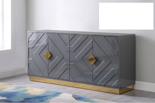 Mariano Furniture - T1946 - Modern Sideboard in Grey - BM-T1946GS - GreatFurnitureDeal