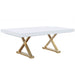 Mariano Furniture - T1953 - Dining Table in White - BM-T1953T - GreatFurnitureDeal