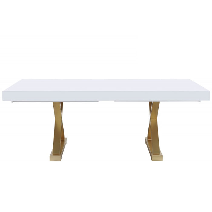 Mariano Furniture - T1953 - Dining Table in White - BM-T1953T - GreatFurnitureDeal