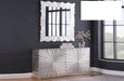 Mariano Furniture - T2021 - Modern Sideboard in Silver - BM-T2021SS - GreatFurnitureDeal