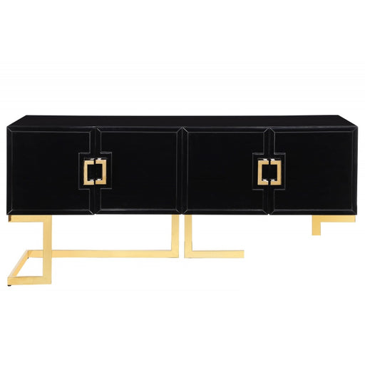 Mariano Furniture - T2025 - Modern Sideboard in Black - BM-T2025BGS - GreatFurnitureDeal