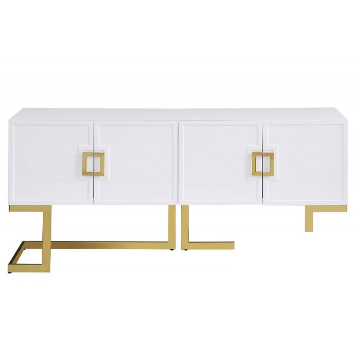 Mariano Furniture - T2025 - Modern Sideboard in White - BM-T2025WGS - GreatFurnitureDeal