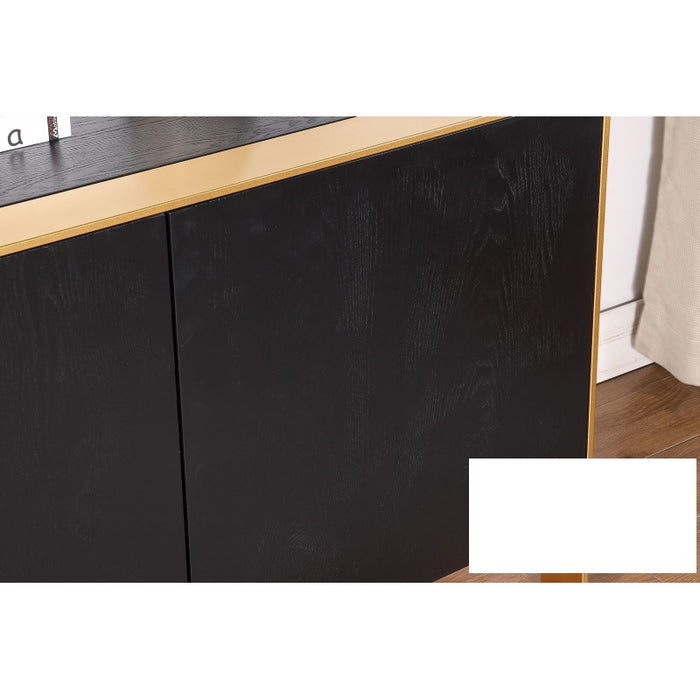 Mariano Furniture - T2026 - Modern Sideboard in Black Lacquer - BM-T2026BGS - GreatFurnitureDeal