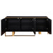 Mariano Furniture - T2026 - Modern Sideboard in Black Lacquer - BM-T2026BGS - GreatFurnitureDeal