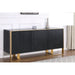 Mariano Furniture - T2026 - Modern Sideboard in Black Lacquer - BM-T2026BGS - GreatFurnitureDeal