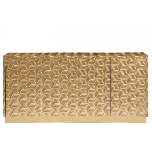 Mariano Furniture - T2029 - Modern Sideboard in Gold - BM-T2029GS - GreatFurnitureDeal
