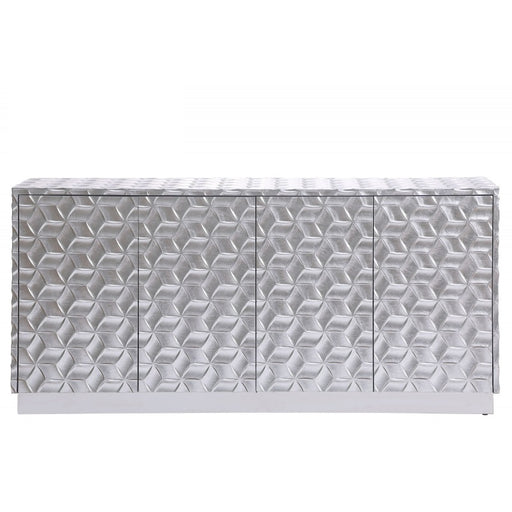 Mariano Furniture - T2029 - Modern Sideboard in Silver - BM-T2029SS - GreatFurnitureDeal