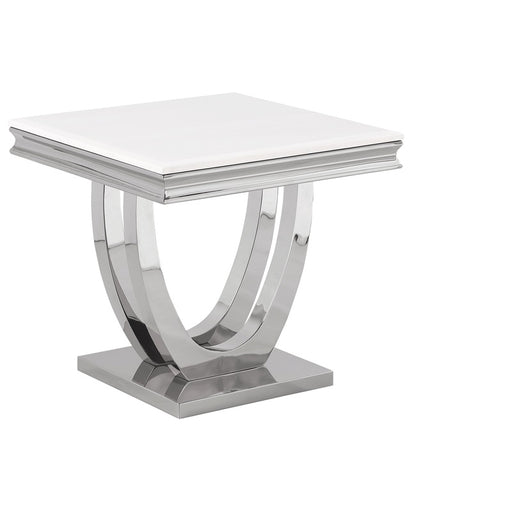 Mariano Furniture - T8403 - 3 Piece Occasional Table Set in Silver - BM-T8403S3 - GreatFurnitureDeal