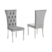 Mariano Furniture - T8403 - Dining Chair in Grey/Silver (Set of 2) - BM-T8403GSC - GreatFurnitureDeal