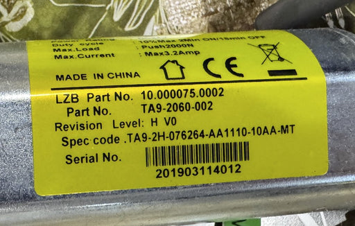 La-Z-Boy Power Linear Actuator Replacement Power Motor - 10.000075.0002 TA9-2060-002 - GreatFurnitureDeal