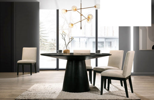 Mariano Furniture - Terra 5 Piece Dining Table Set in Beige/Gold - BM-TERRA5 - GreatFurnitureDeal