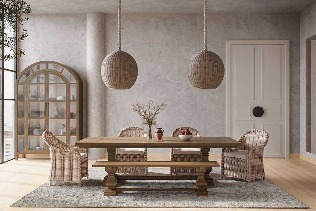 Bramble - Vannes 2 Door Display Cabinet - 28526STW-DRW--- - GreatFurnitureDeal