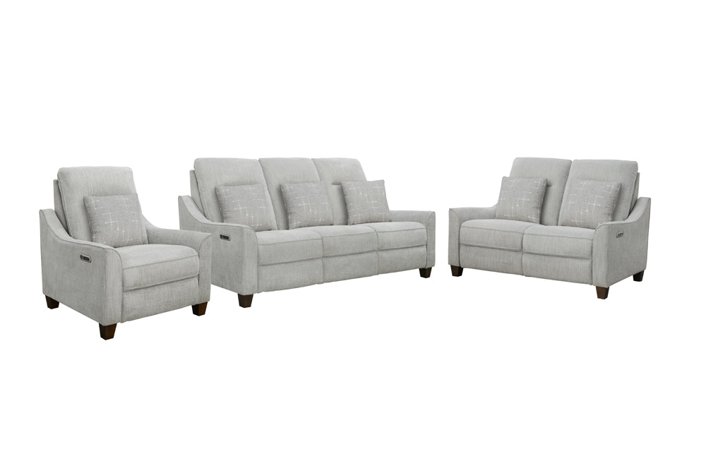 Parker Living - Madison 3 Piece Power Reclining Living Room Set in Pisces Muslin - MMAD-321PH-P25-PMU - GreatFurnitureDeal