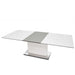Mariano Furniture - U626 Dining Table in White with Grey - BM-U626T - GreatFurnitureDeal