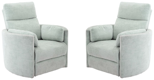 Parker Living - Radius Power Swivel Glider Recliner in Windstream (Set of 2) - MRAD#812GSP-2-WIN - GreatFurnitureDeal