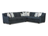 Southern Home Furnishings - Elise Sectional in Ink - 7000-31L/33R Elise Ink - GreatFurnitureDeal