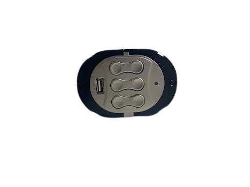 Ashley Furniture - Flexsteel - Standard 3 Button - Power Headrest & Power Recline & Power Lumbar Replacement Button Control with USB - 1x - 8 pin - KDH166A-003
