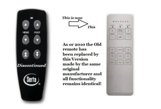 Adjustable Base Replacement Remote For Ergomotion Serta Beautyrest Sleepmaker BaseLogic& Others -RF365B - GreatFurnitureDeal