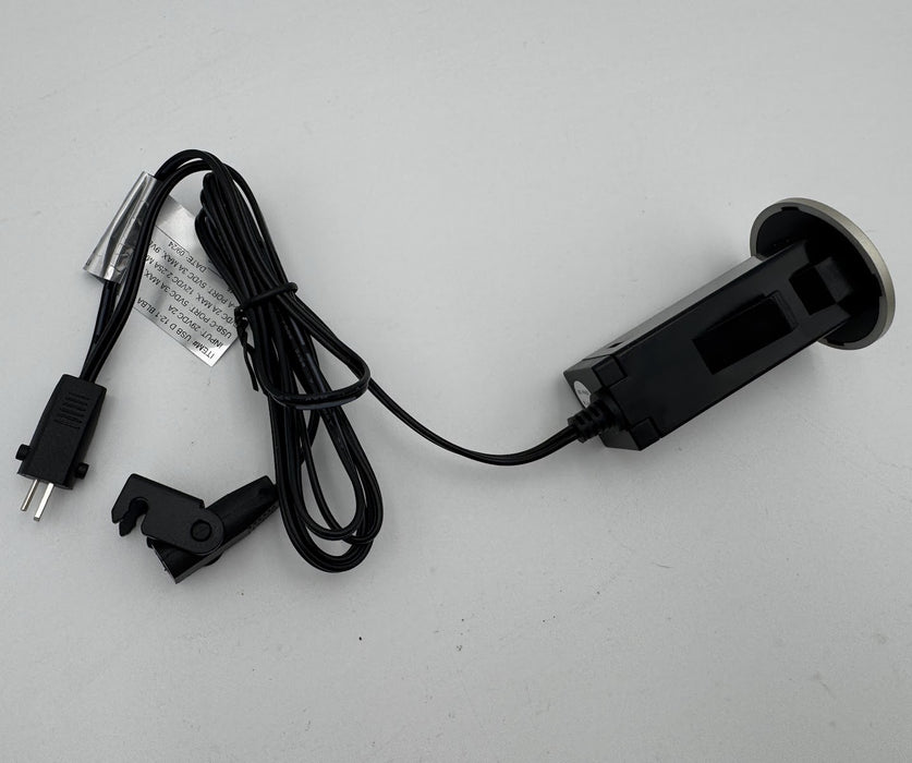 Replacement Console Round Dual USB-A And USB-C Charger - GreatFurnitureDeal