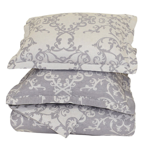 Classic Home Furniture - Lido Jacquard Queen Duvet - V011234 - GreatFurnitureDeal