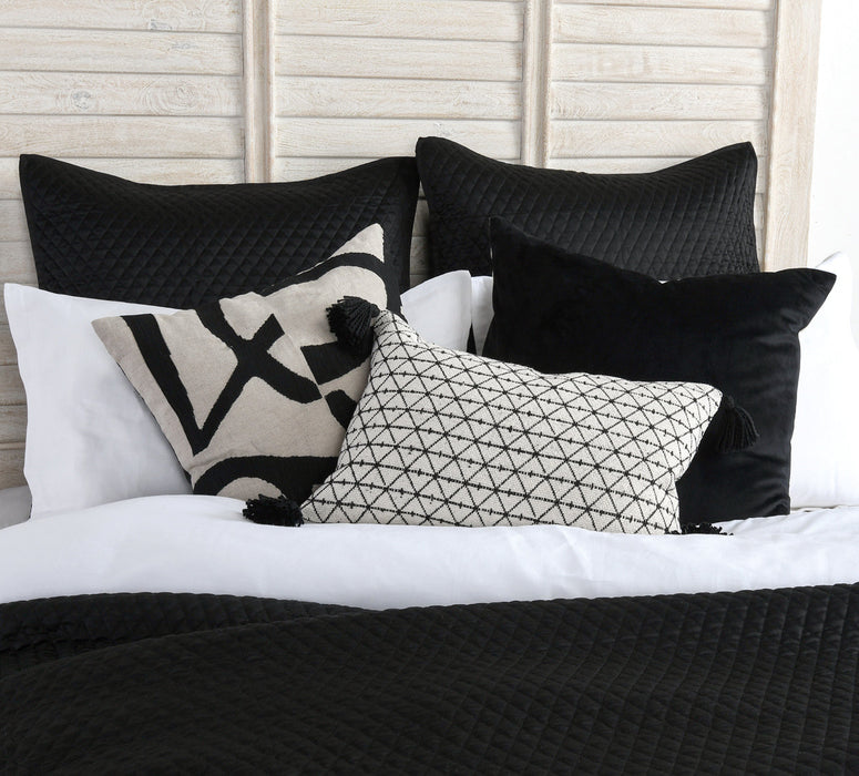 Villa By Classic Home - Diamond Onyx Euro Sham - Set of 2 - V033465 - GreatFurnitureDeal