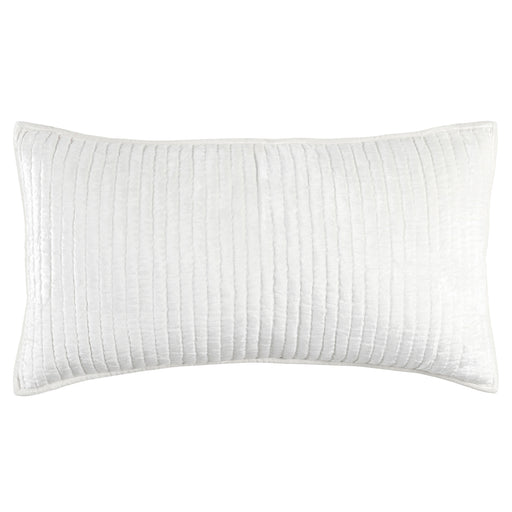 Classic Home Furniture - Bari Velvet Quilt Pillows in Cloud (Set of 2) - V160013 - GreatFurnitureDeal