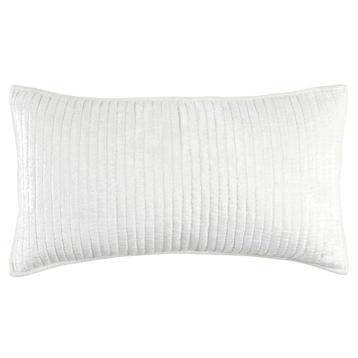 Villa By Villa By Classic Home - Bari Velvet Quilt Pillows in Cloud (Set of 2) - V160013 - GreatFurnitureDeal