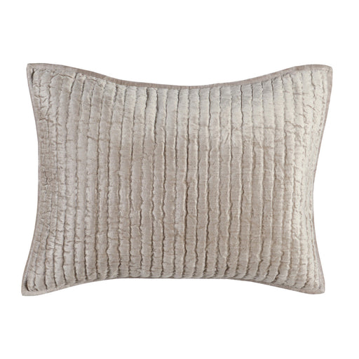 Villa By Classic Home - Bari Velvet Pebble Standard Sham - Set of 2 - V160024 - GreatFurnitureDeal